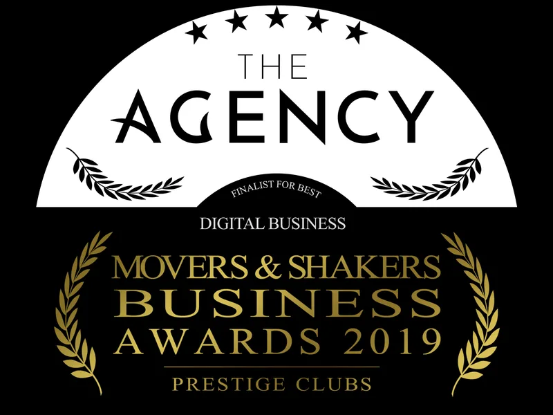 The Agency, finalist for best digital business, Movers and Shakers Business Awards 2019, Prestige Clubs
