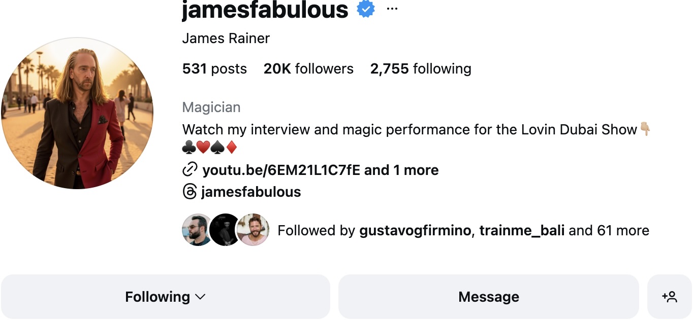 James Fabulous case study
