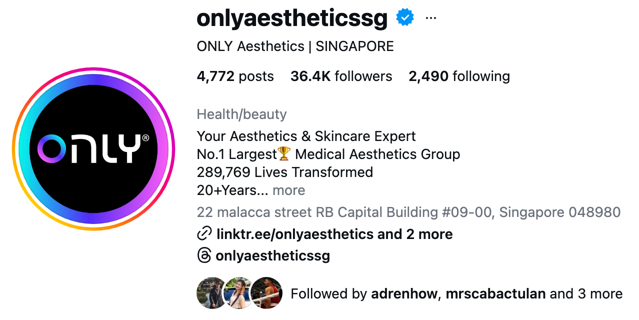 Onlyaesthetics case study